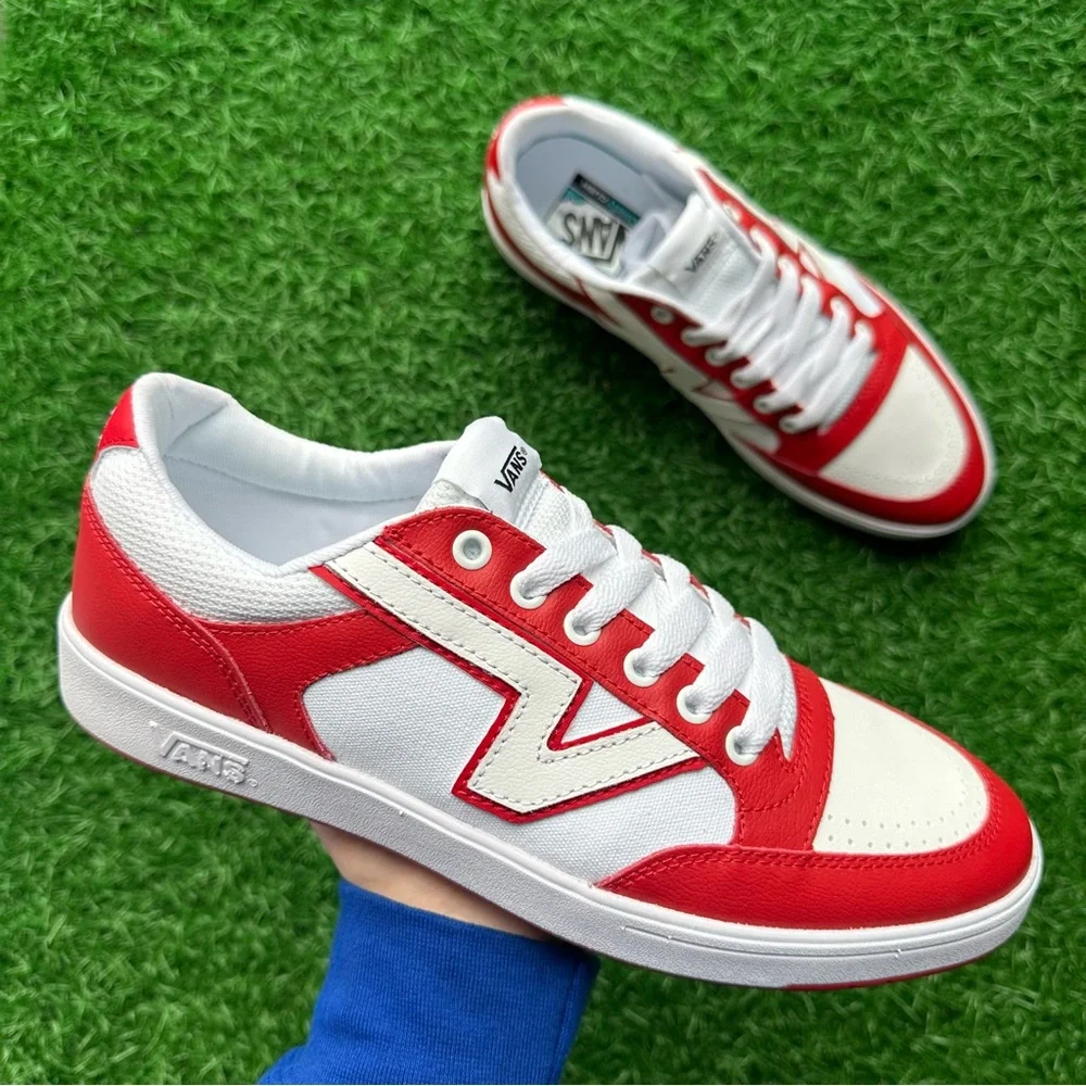 Vans Lowland Cc New Varsity Red True White - Picture 2 of 11